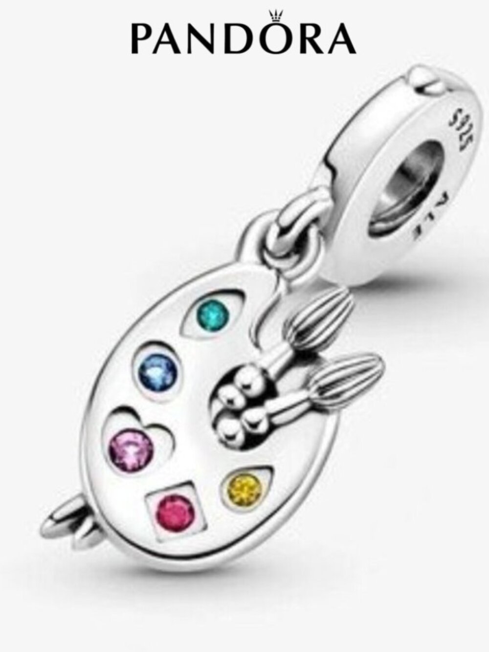 Pandora Artist's Palette Dangle Charm